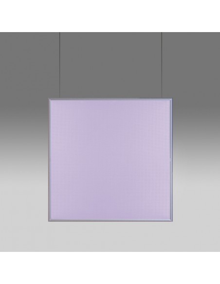 Artemide Discovery Space Square White Violet Integralis lampe a suspension