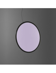 Artemide Discovery Vertical 100 White Violet Integralis Suspension suspension lamp