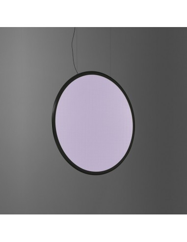 Artemide Discovery Vertical 100 White Violet Integralis Suspension suspension lamp