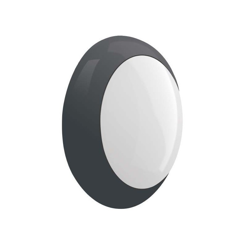 Integratech Vernosc 17W Ip44 Rf Microwave Sensor Fix Plafonnier / Applique