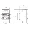 Integratech LED Power supply 24VDC 60W DIN-rail
