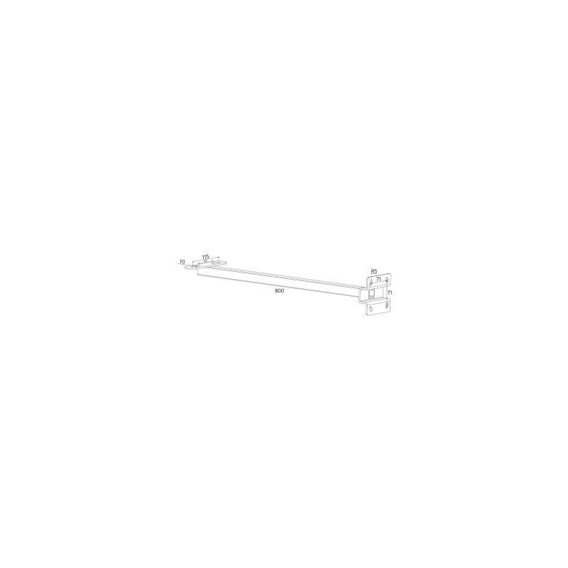 Integratech Steel arm 80cm for Evolve floodlight