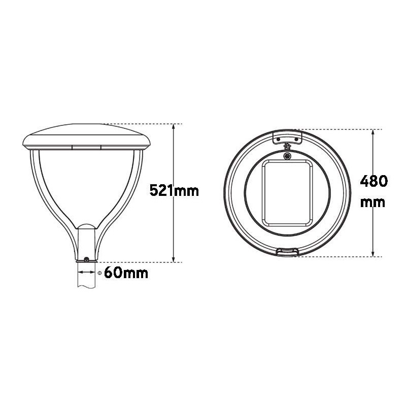 Integratech Led streetlight Urban type 1