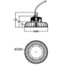 Integratech Cloche PHB 75W +B447:C477 IP65 réglable 1-10V
