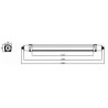 Integratech Speedy 120cm 40W IP65 IK10 165lm/W 5x2,5