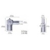 Integratech Streetlight mini adaptateur 90° orientable