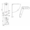 Integratech Supports de fixation réglables 60x100mm UBOAT