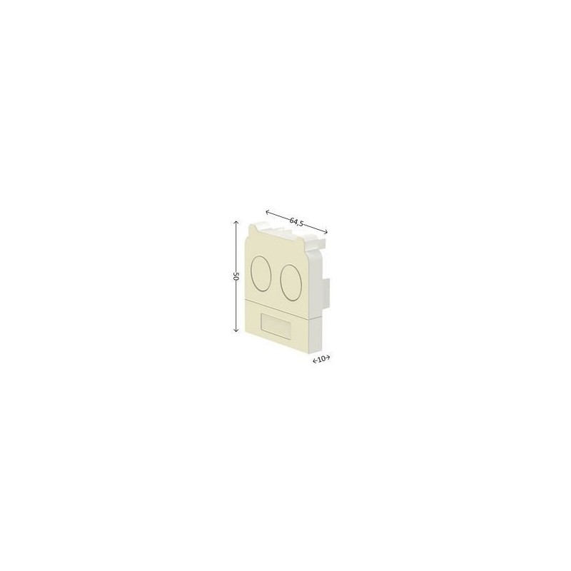 Integratech Dreamline endcap for support profile