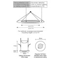 Integratech PIR inbouw IP20 wide beam Integraconnect