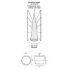 Integratech PIR apparent IP20 narrow beam Integraconnect