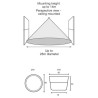 Integratech PIR opbouw IP20 wide beam Integraconnect Deckenlampe