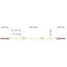 Integratech bande LED 128LED/m SMD2835 24V IP67 5m