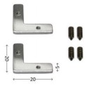 Integratech Koppeling 90° platte hoek ICORN/OCORN