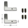 Integratech Coupler 90° flat angle ICORN/OCORN