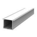 Integratech Profiel RPL3535 alu 2m plexi mat incl. toebehoren