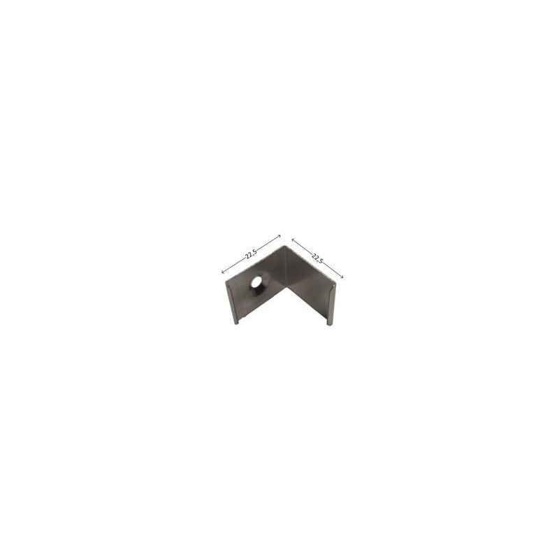 Integratech Support inox L304 pour profil 45