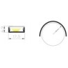 Integratech LED profile bendable SLB18 Complete kit