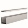 Integratech Profil SL Flat 25x25 alu 3m plexi opale acc inclus