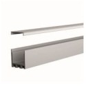 Integratech Profiel SL Flat 35x35 alu 2m cover opaal incl acc