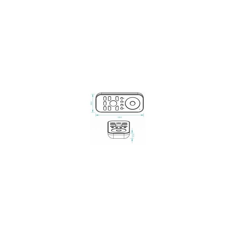 Integratech Kit télécommande RF bi-color 24VDC 4 zones