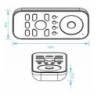 Integratech Kit télécommande RF bi-color 24VDC 4 zones