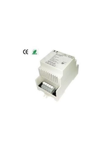 Integratech RF receiver + push 12-36VDC PWM output 4x5A DIN