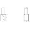Integratech Streetlight adaptateur 60/80mm