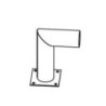 Integratech Streetlight wall bracket L 60mm