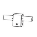 Integratech Streetlight adapter S105/R2x60mm lichtgrijs RAL9022