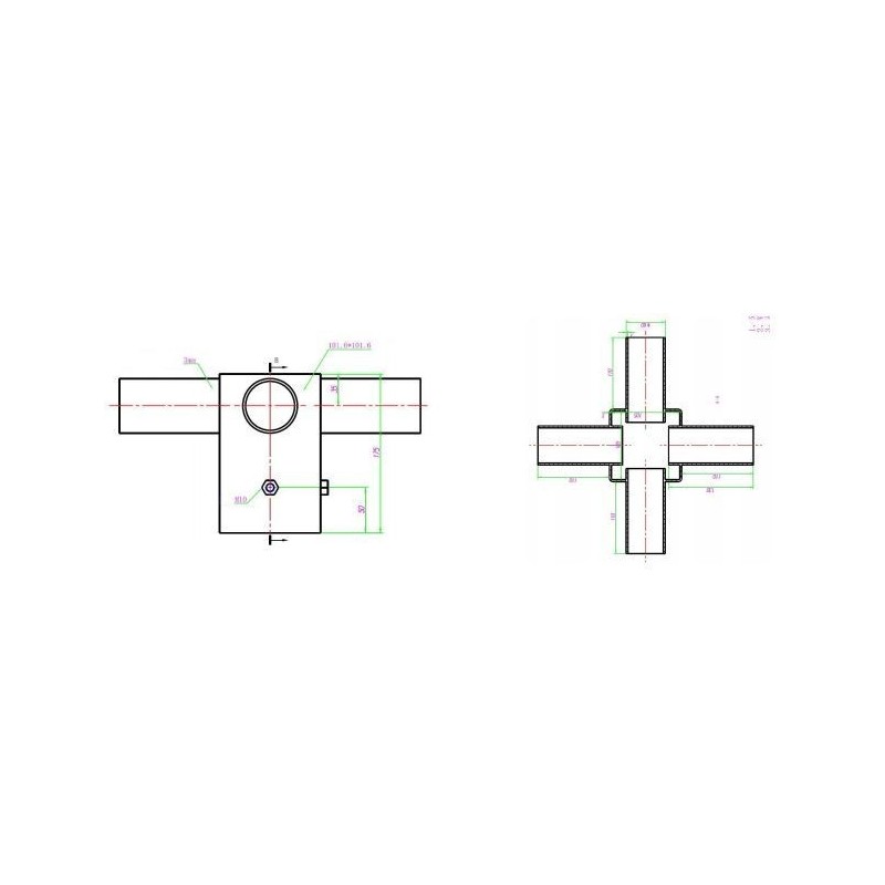 Integratech Streetlight adapt. S105/4x60mm