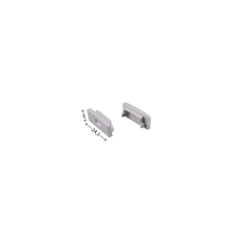 Integratech Embout pour profil SLW8 avec entrée