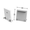 Integratech Endcap for profile PL3030 without cable entry