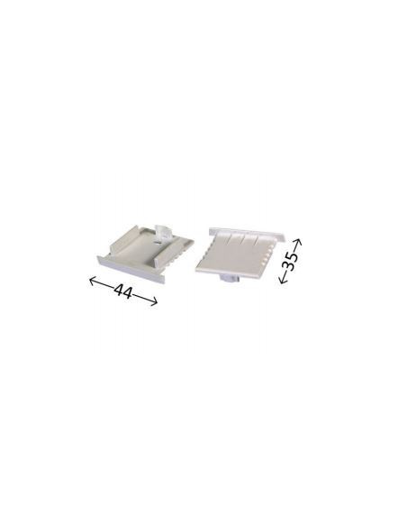 Integratech Endcap for profile RPL3535 without cable entry