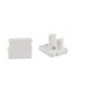 Integratech Embout pour profile SLB10 alu sans entrée