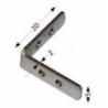 Integratech Coupler 90° vertical for SL Flat profile SLF1512
