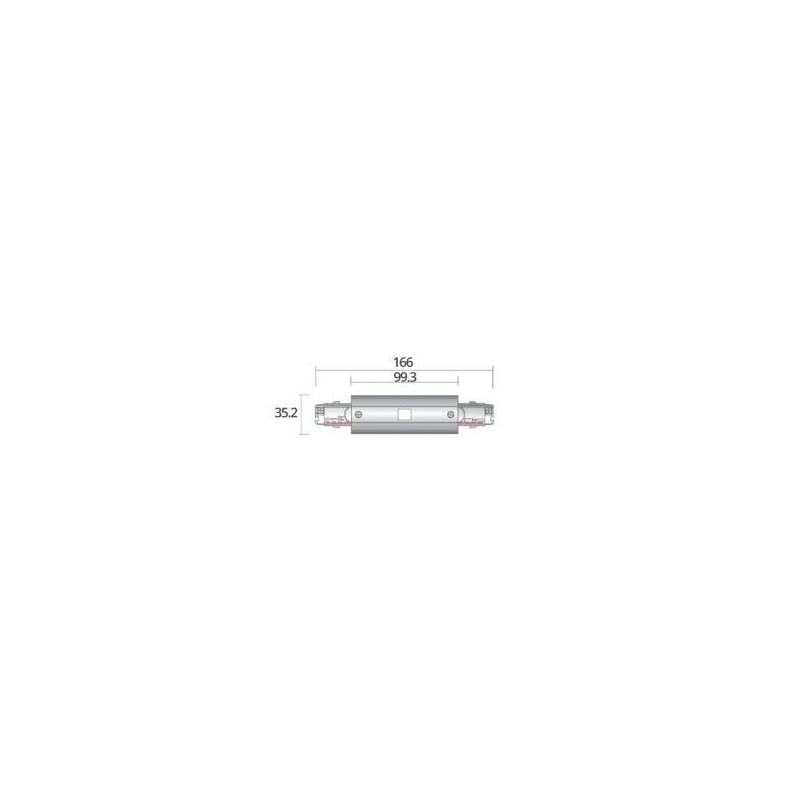 Integratech Alimentation centre pour rail univ 3ph 7p