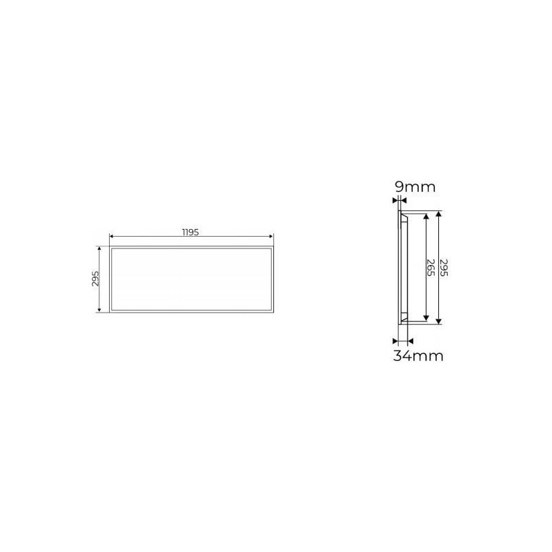 Integratech LED panel bright