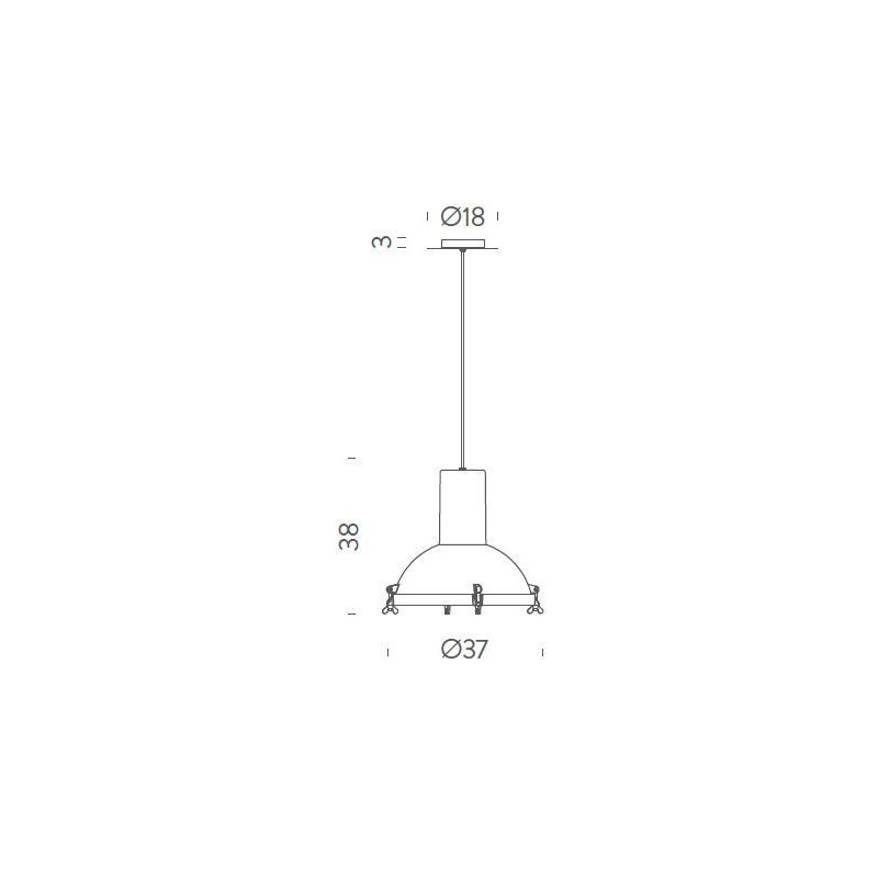 Nemo Projecteur 365 IP 30 (intérieur) Lampe a suspension