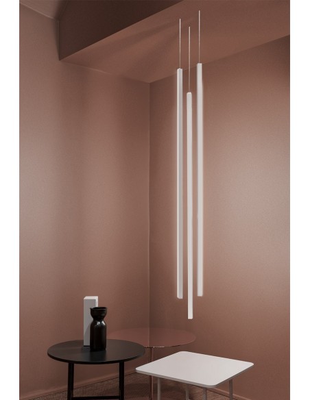 Nemo Linescapes vertical recessed Hanging lamp