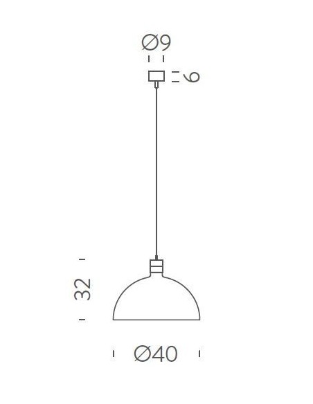 Nemo AM4C Suspension lamp