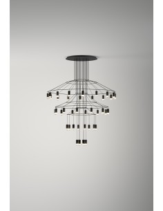 Vibia Wireflow Chandelier 194 lampe a suspension