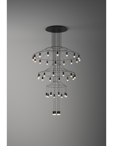 Vibia Wireflow Chandelier 276 lampe a suspension