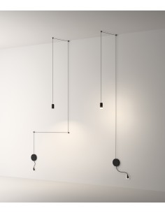 Vibia Wireflow Free-Form 3X suspension lamp