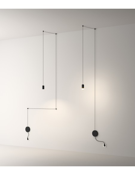 Vibia Wireflow Free-Form 5X - 0353 + 0365 suspension lamp