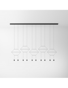 Vibia Wireflow Lineal 6A suspension lamp