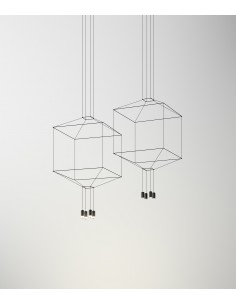 Vibia Wireflow Square 64 suspension lamp