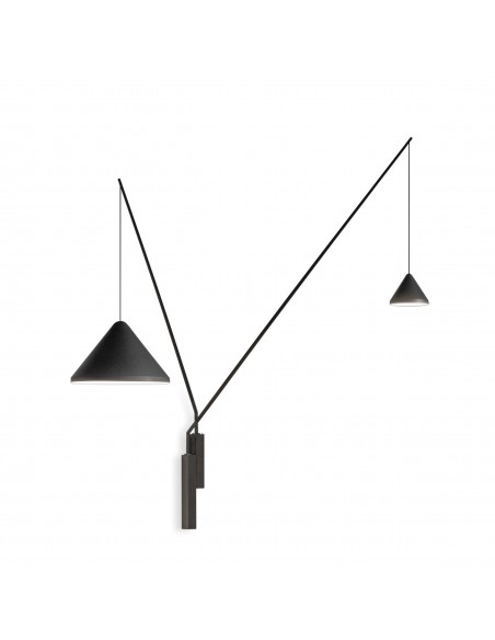 Vibia North Double wall lamp