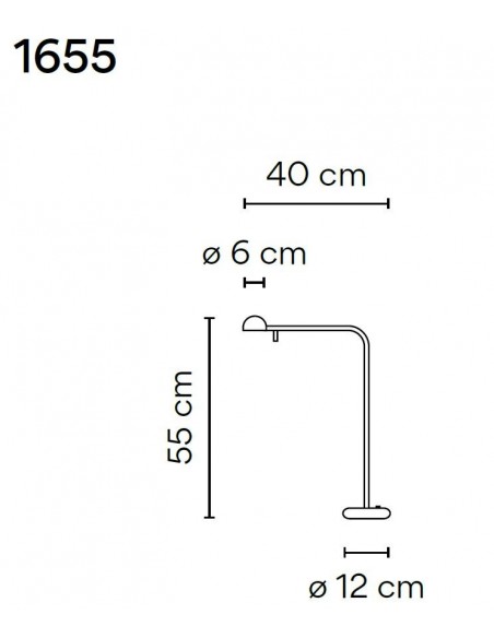 Vibia Pin 40 tafellamp