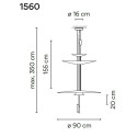 Vibia Flamingo 3X Large hanglamp