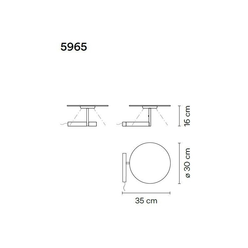 Vibia Flat 16 tafellamp